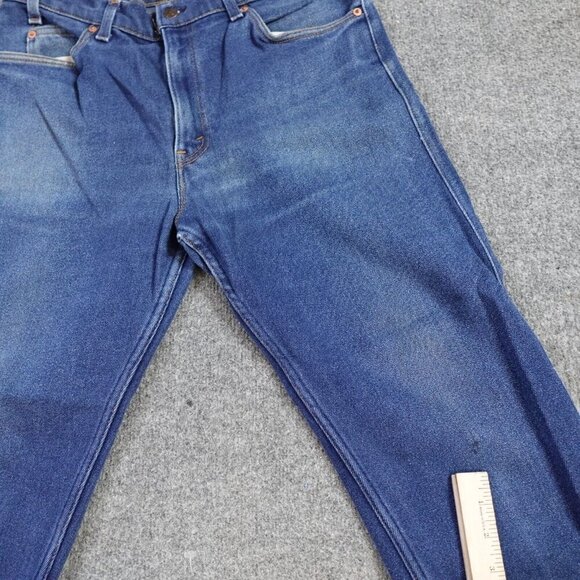 Vintage Levi's 515 Jeans 33 x 27 Blue Vintage USA Made - Picture 6 of 15